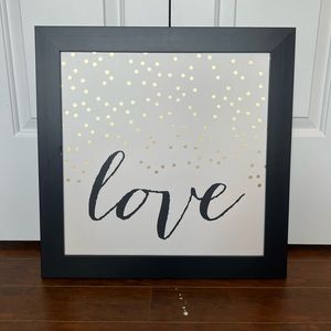 Cute love wall decorations sign